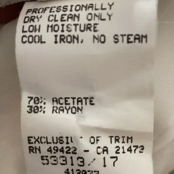 Jessica McClintock Vintage Floral Lace Bridal Cream LWD Dress - Picture 6 of 7